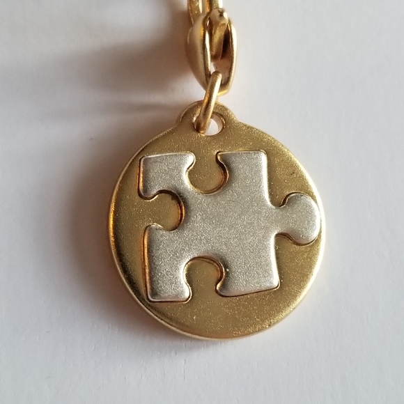 Amanda Blu Autism Puzzle Piece just the way you are clip charm - Picture 4 of 8